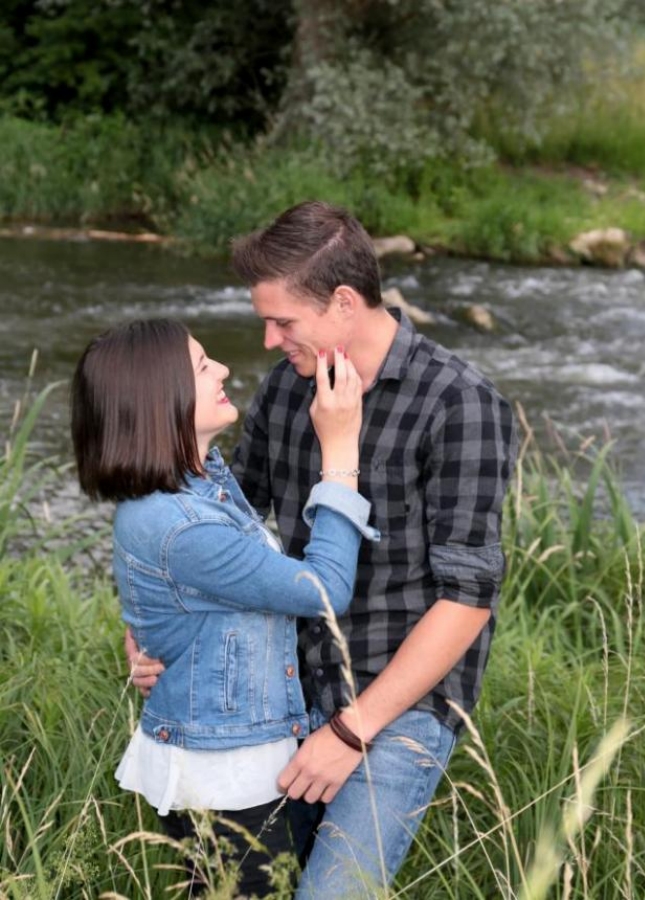 Paarshooting am Wasser aus dem Fotostudio Hatzold